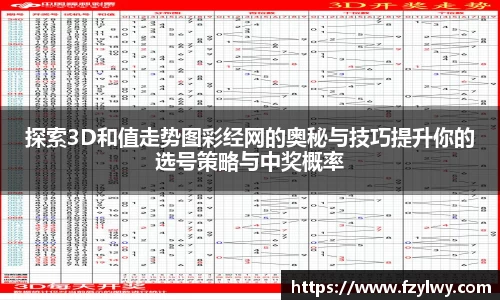 探索3D和值走势图彩经网的奥秘与技巧提升你的选号策略与中奖概率
